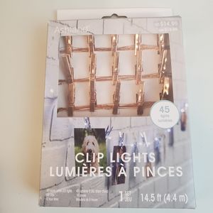 clip lights, 14.5 ft new.